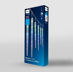 Philips ChromaBright Icicle String Lights 12CT