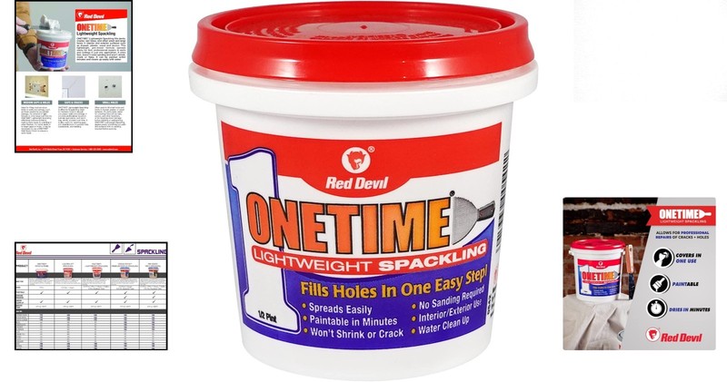 Versatile 8 Oz Spackling Paste - Lightweight, Easy Application for All Surfaces gallery