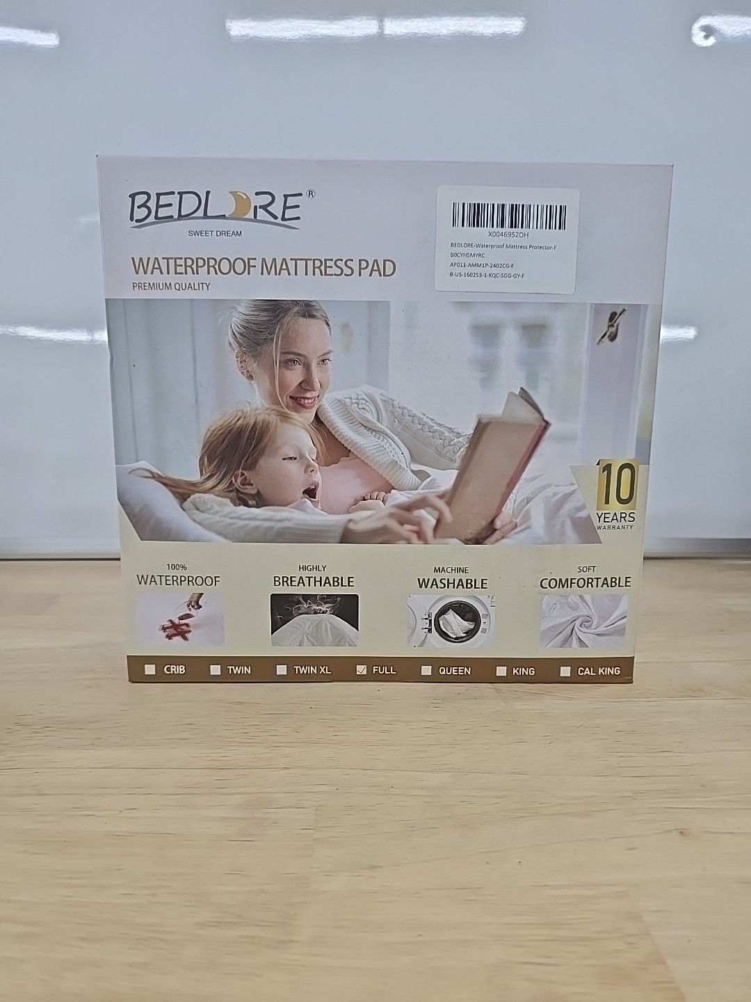 BEDLORE Waterproof Mattress Protector, Full Size Mattress Pad with Deep Pocke... gallery