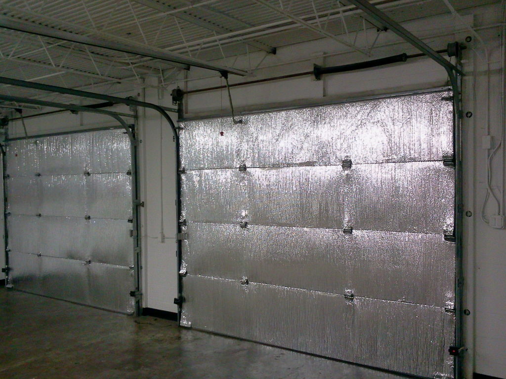NASATECH Garage Door Insulation Kit for TWO CAR GARAGE DOOR 18'Wx7'H 18'Wx8'H R8 gallery