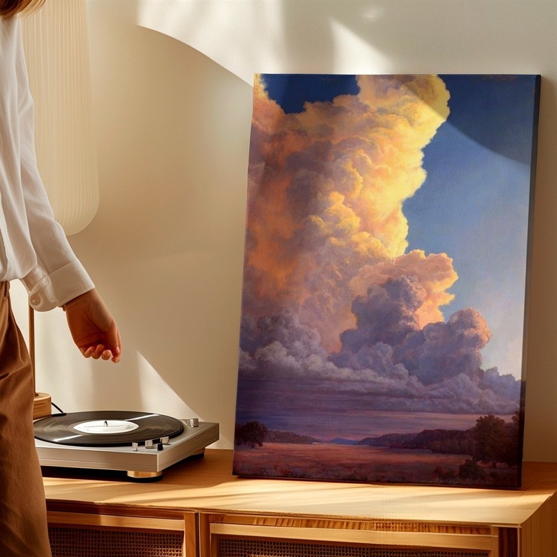 Wall Art Dramatic Cloudscape Landscape Print Sunset Sky Nature Canvas Decor gallery