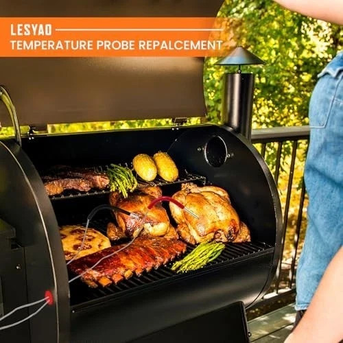 2-Pack Meat Thermometer Replacement for Pit Boss Pellet Grills and Smokers, 3.5. gallery