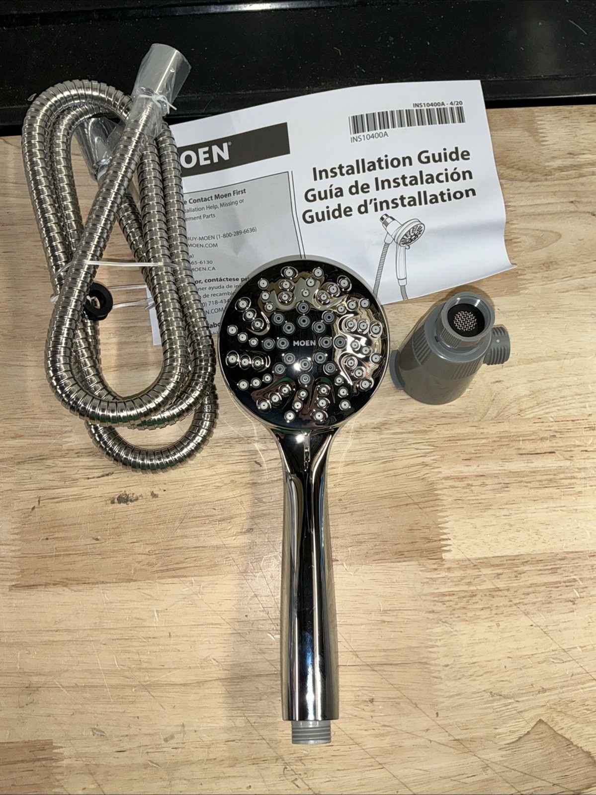 MOEN Engage 6-Setting Chrome Handheld Magnetix Shower Head Spray Wand - 26100EP gallery