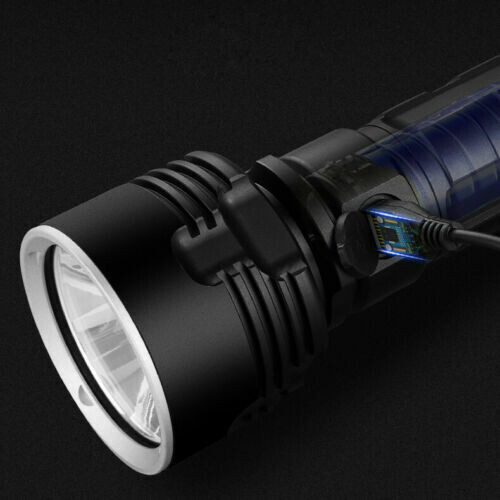 Rechargeable Super Bright USB Flashlight LED Military Tactical Police Torch gallery
