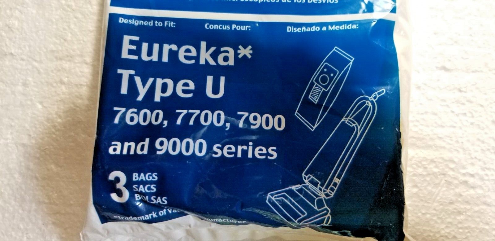 Eureka Vacuum Bags Micro Filtration Type U 99.7% Filtration Enviro Care NEW gallery
