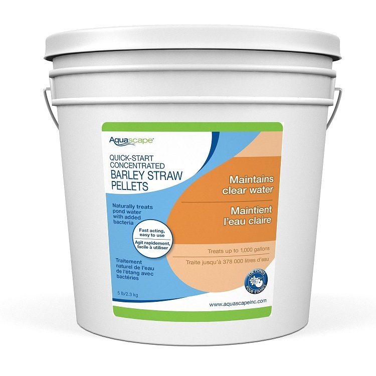 Aquascape? Quick Start Concentrated Barley Straw Pellets - Natural Clarifier 5# gallery