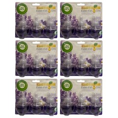 Air Wick Essential Oils Lavender & Chamomile Plug In Total 18 Refills 810 Days