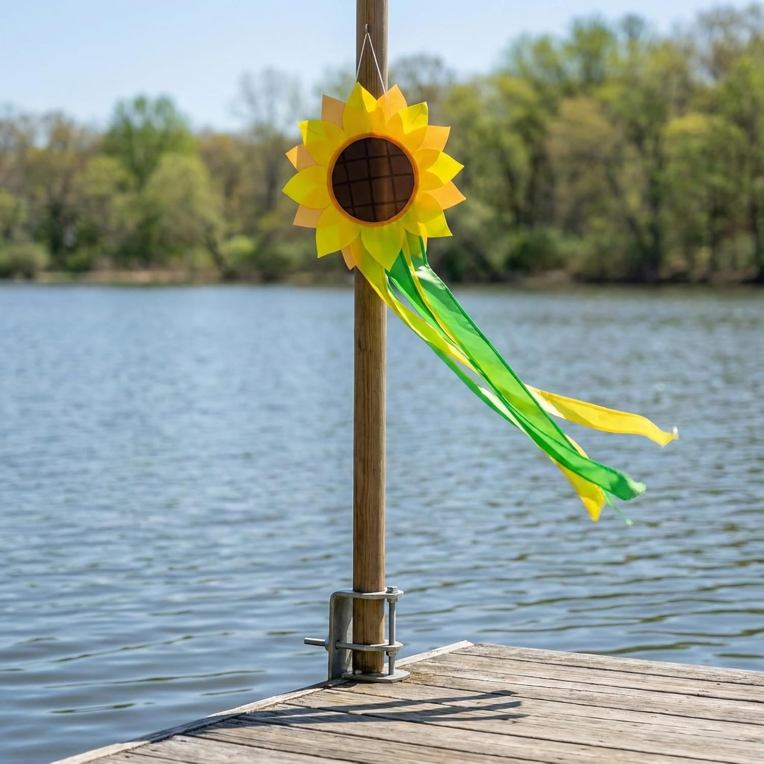 42” Sunflower Windsock – Floral Outdoor Garden Decor gallery