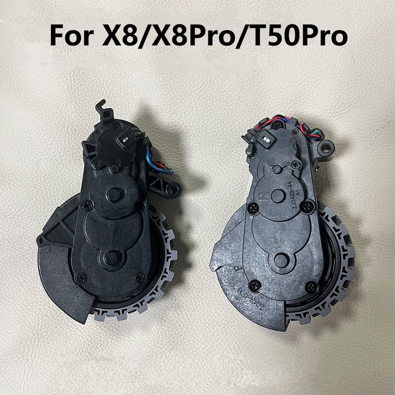 Left & Right Wheel Replacement For ECOVACS X8 X8Pro T50Pro Vacuum Cleaner Parts gallery
