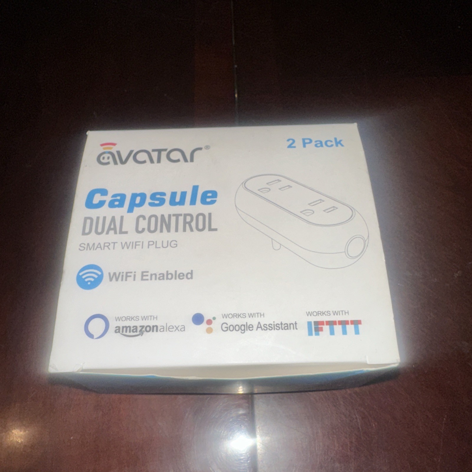 Smart Plugs That Compatible with Alexa Google Home Siri, Wireless 2.4G WiFi O... gallery