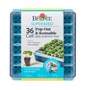 Burpee SuperSeed Seed Starting Tray | 36 Cell Reusable 36 Cells, Blue gallery