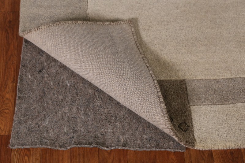 Bordered Artisan-crafted Beige Gabbeh Rug Wool Hand-tufted Carpet 5x8 ft gallery