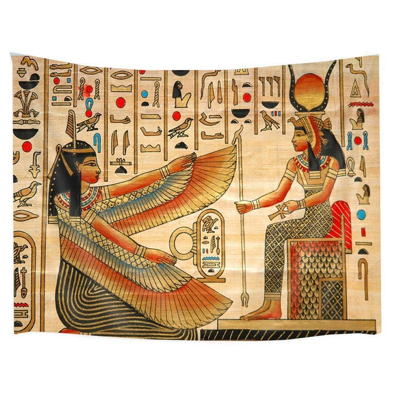Medieval Egypt Pharaoh Extra Large Tapestry Wall Hanging Art Background Banner gallery