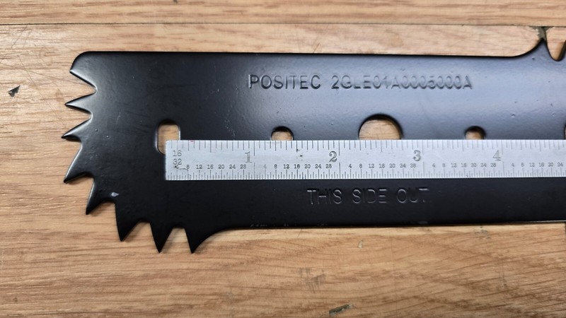 2x 7-1/2" Edger Replacement Blade Worx WG896 / WG895- 50018386 71-86880 WA0034 gallery