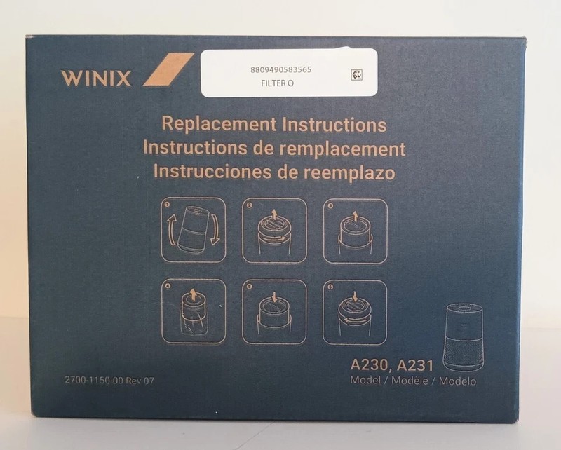 Winix Replacement Filter O for A231 / A230 Air Purifier 12 Months of Filtration gallery