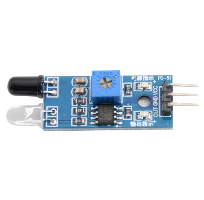 3pin IR Infrared barrier Module car obstacle avoidance obstacle sensors Module gallery