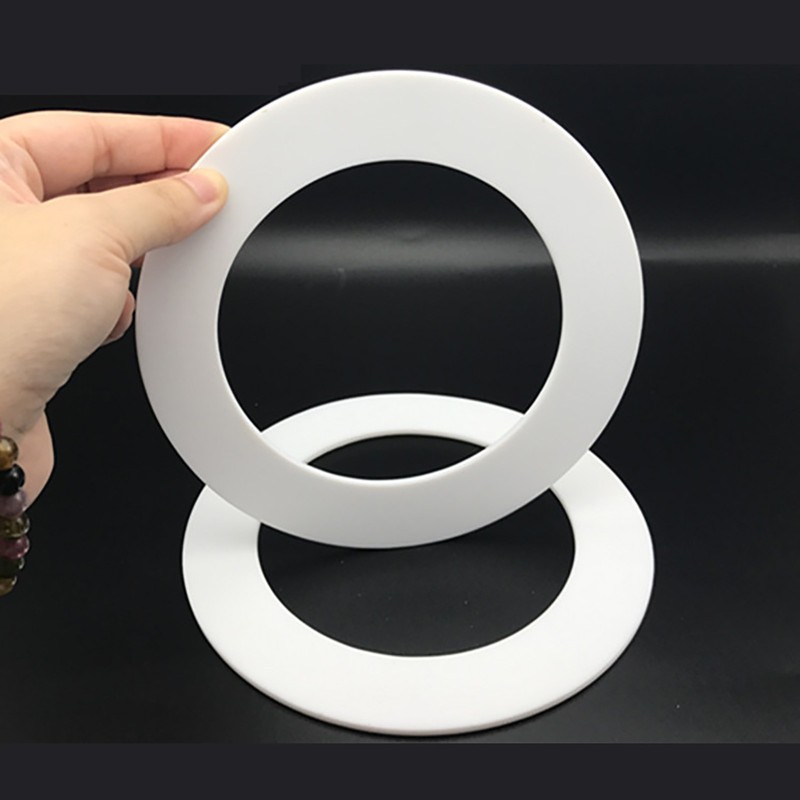 3MM THICK WHITE PTFE HIGH TEMP FLAT RING WASHER SEAL GASKETS 6mm - 219mm ID gallery