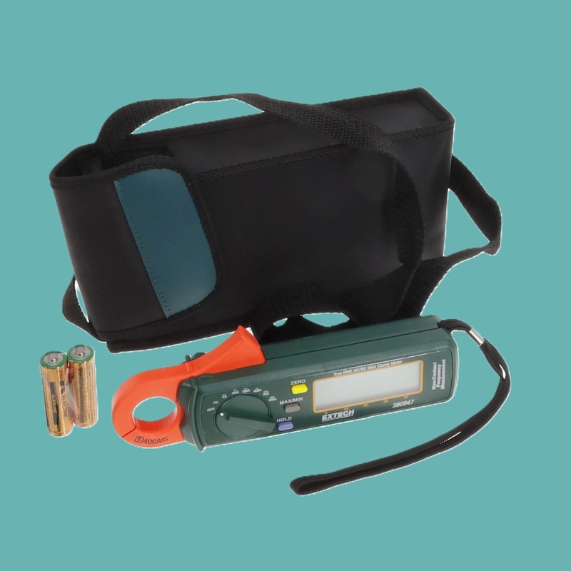 Extech 380947 - 400A True RMS AC/DC Mini Clamp Meter (Fits in your pocket !) gallery