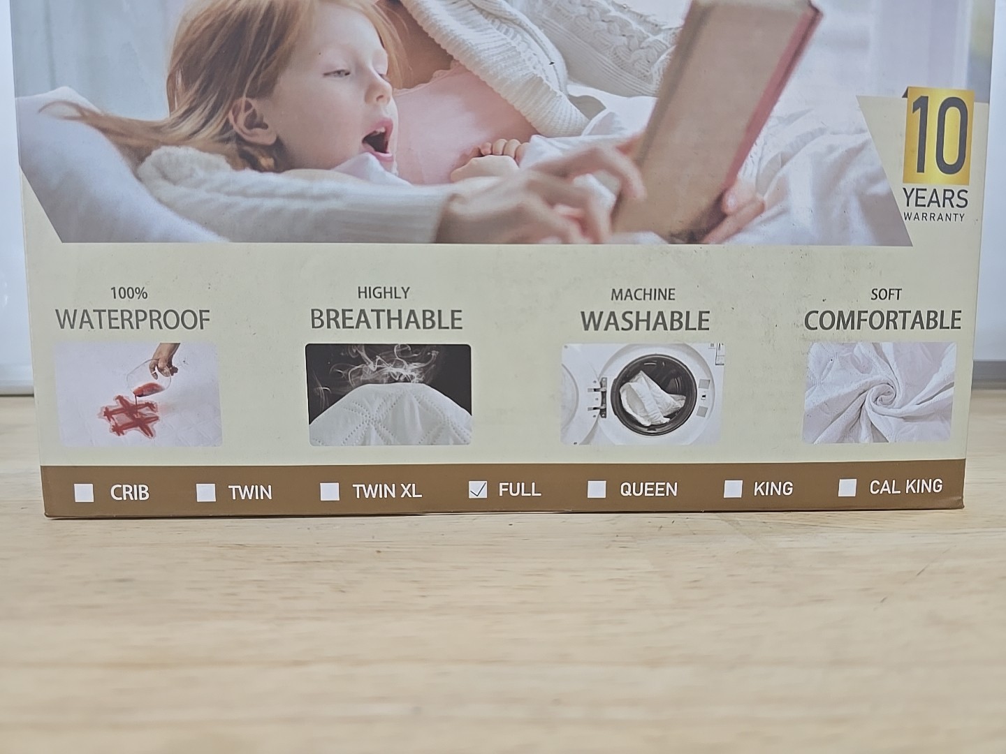 BEDLORE Waterproof Mattress Protector, Full Size Mattress Pad with Deep Pocke... gallery