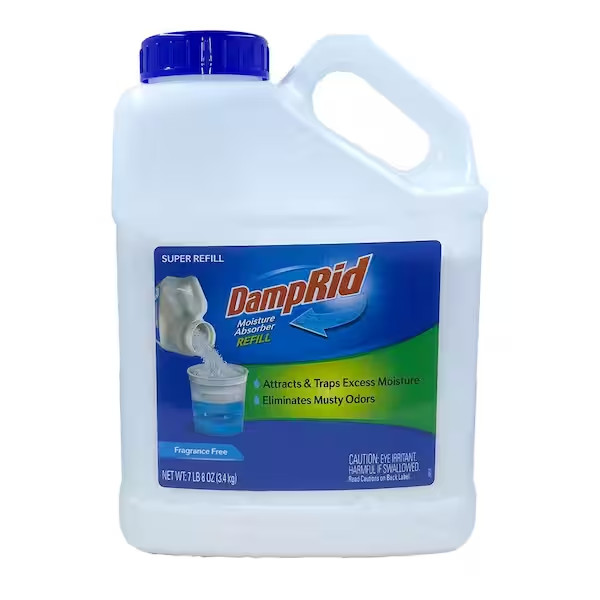 NEW Super Refill DampRid 7.5 lbs. Moisture Absorber Fragrance Free Remove Odors gallery
