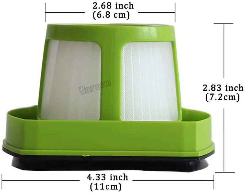 4Pack Replacement Vacuum Filter for Bissell 1782 17823 Pet Hair Eraser Hand Vac gallery