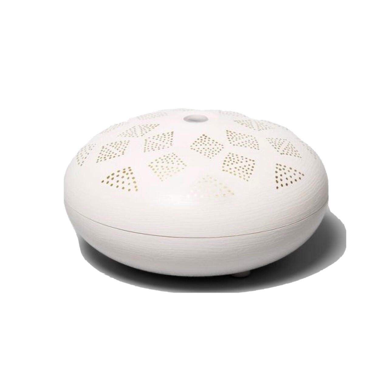 200ml Dotted Orb Oil Diffuser White/Gold - Opalhouse gallery