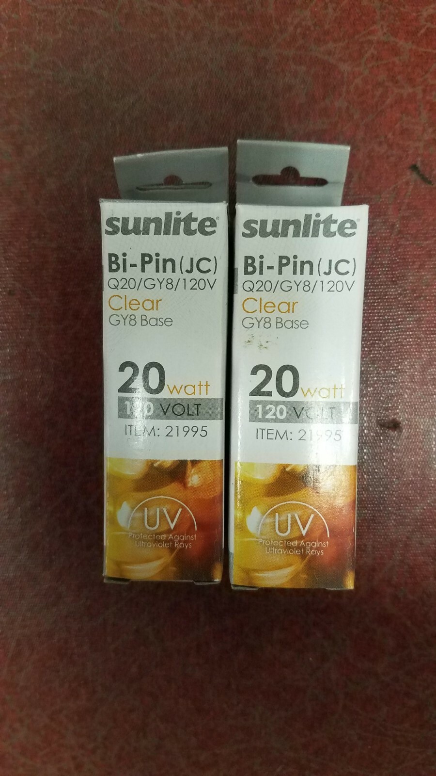 2 Pack Sunlite Clear Q20/GY8/120V 20-Watt GY8 Bi-Pin Based Bulb gallery