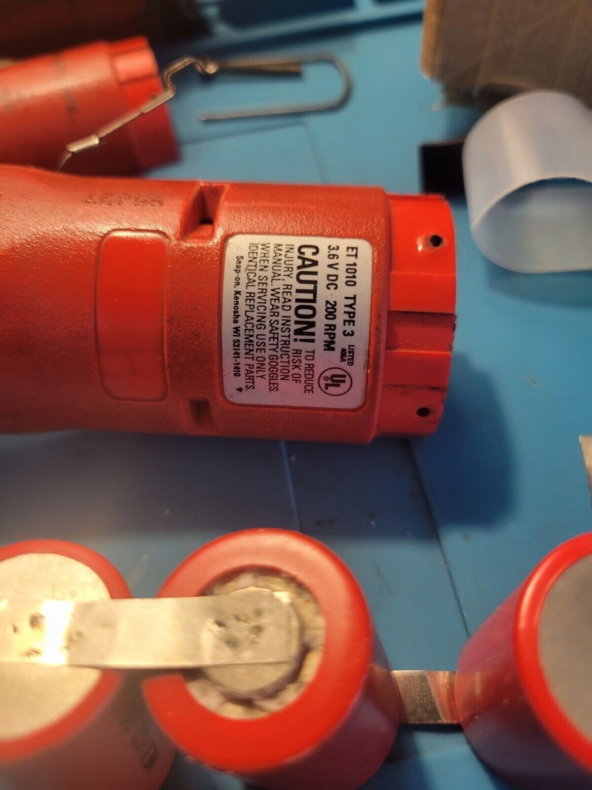 Battery pack for SNAP ON ET1010 Tool Type 3 Cordless Screwdriver gallery