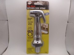 DANCO 10330 TRANSITIONAL PULL-OUT SIDE SPRAYER KITCHEN FAUCET WITH GUIDE CHROME
