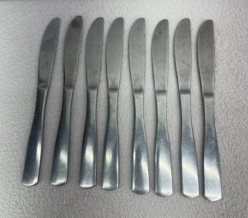 Reed & Barton Heritage Mint Flatware Set 32 Pc 18/0 Stainless Steel 4 Serving gallery