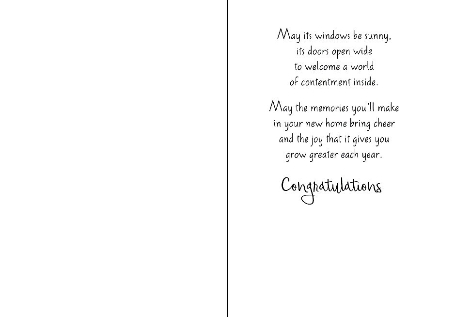 You Have A New Home - New Home Greeting Card - 00856 gallery