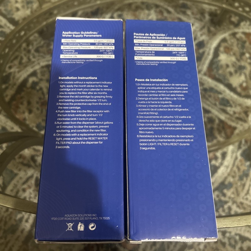 2 PUREPLUS PP-RWF4200A Water Filter NSF 42 Certified for Chlorine & Reduction gallery