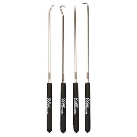 Ullman Chp4-L Pick/Hook Set,Stl Shft, Plstc Grps,Pk4 gallery
