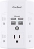 1680J Wall Surge Protector Power Strip 5 Outlets 4 USB USB-C Extender gallery