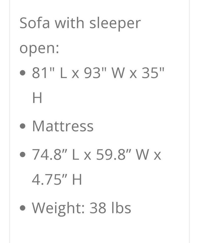 Leather Sleeper Sofa Ivory Kalana by Simon Li with Queen-sized Serene Mattress gallery