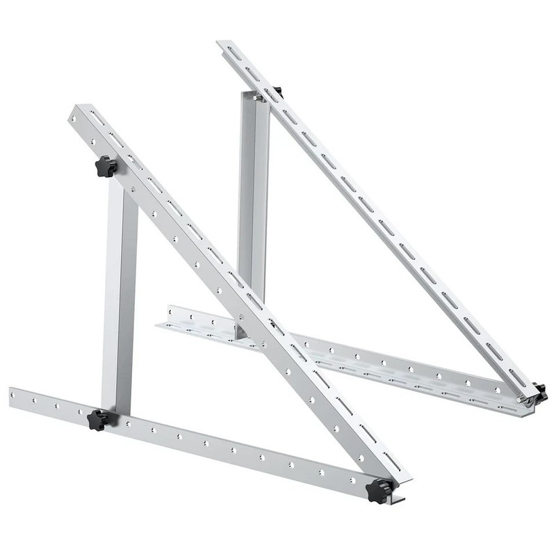 Renogy Solar Panel RV Tilt Mount Brackets Rooftop Flat Surface Adjustable Frame gallery