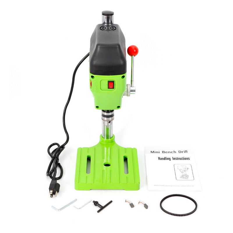 Mini Drill Press Bench Compact Small electric Drilling Machine Work 110V 480W gallery