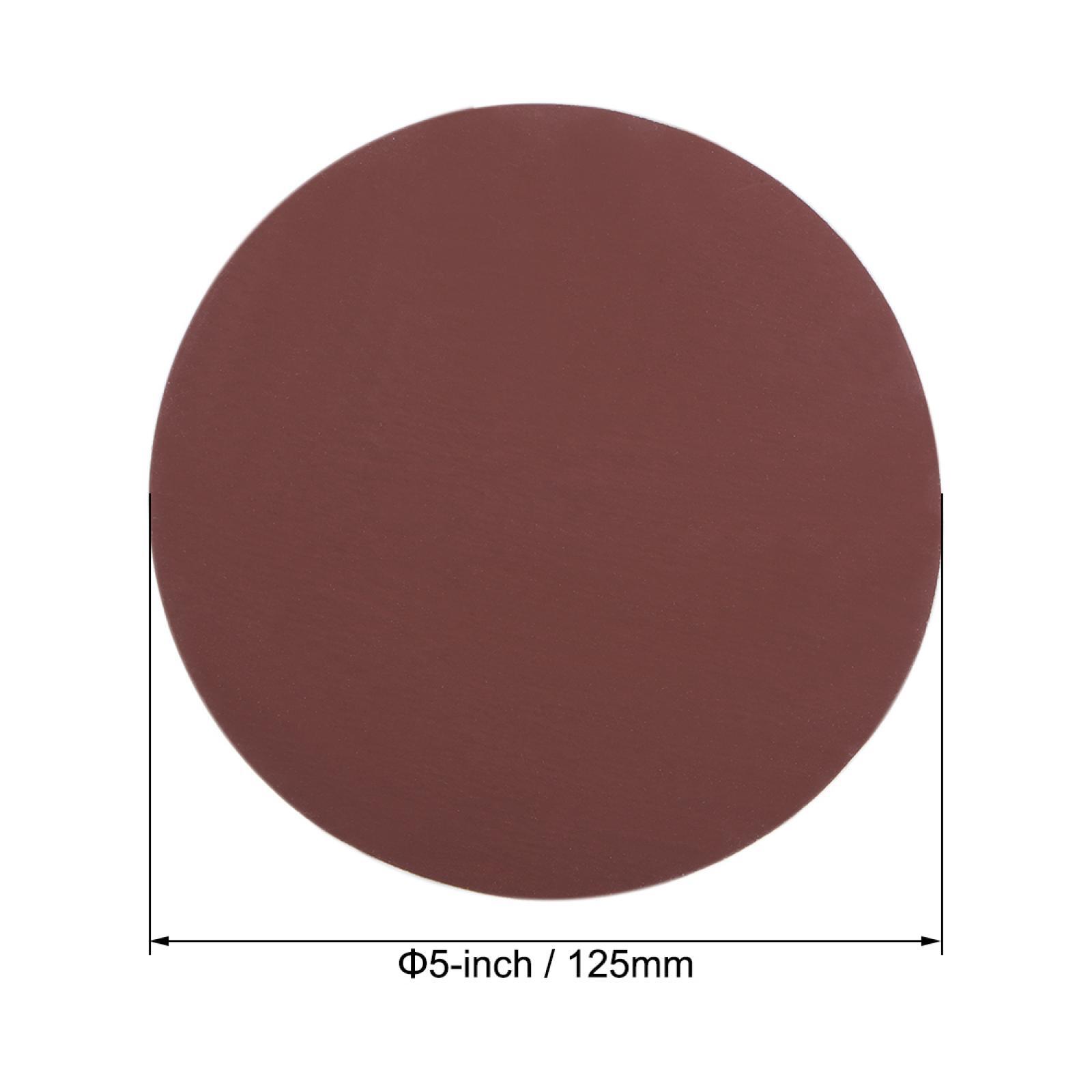 10pcs 5" PSA Sanding Disc Adhesive Back Sandpapers Aluminum Oxide 40-2000 Grit gallery