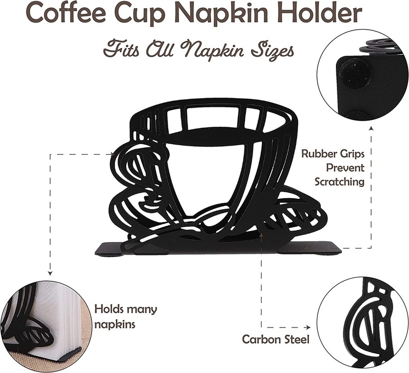Freestanding Napkin Holders for Table - Set of 2 gallery