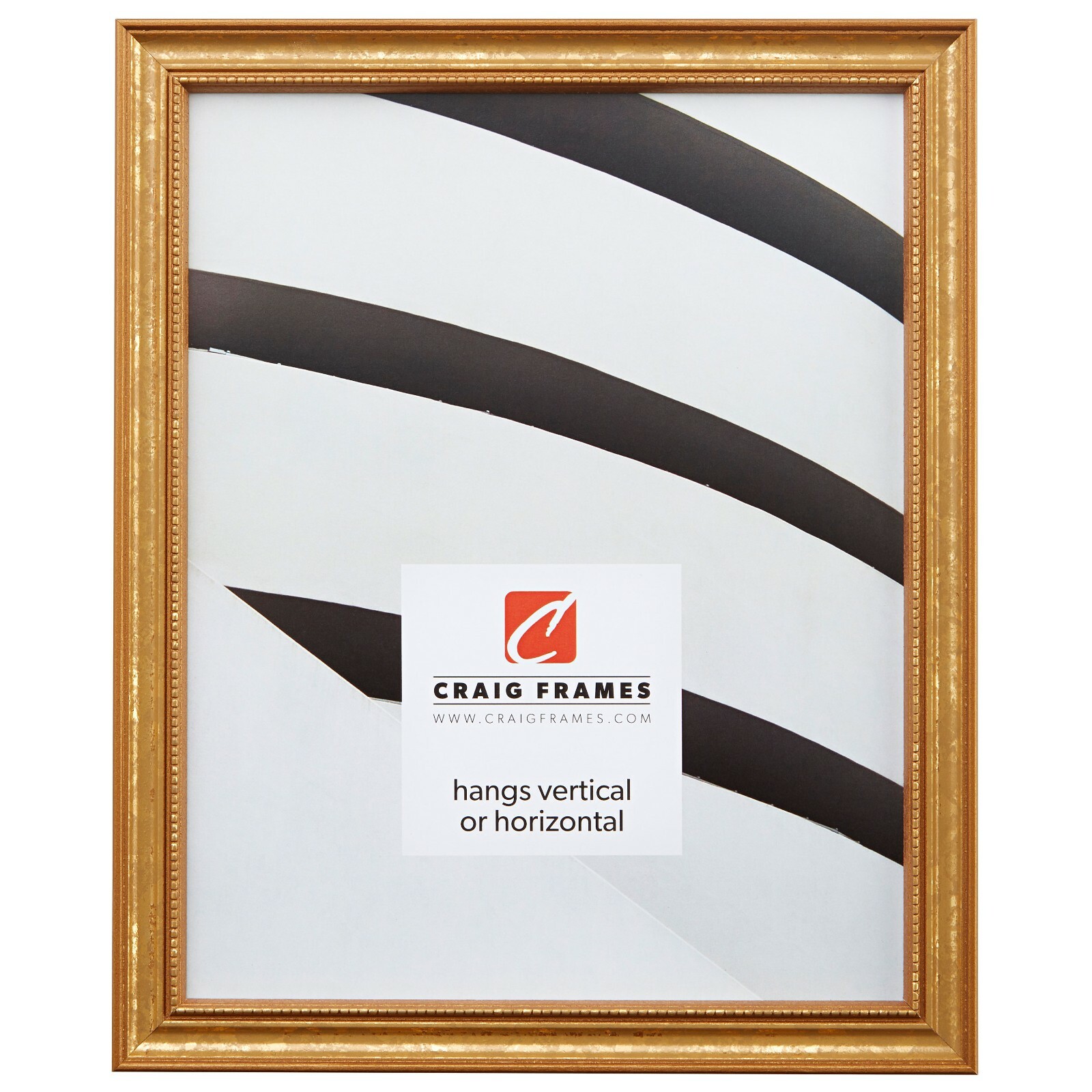Craig Frames Stratton, 12x16 0.75 Inch Wide Traditional Aged Gold Picture Frame gallery