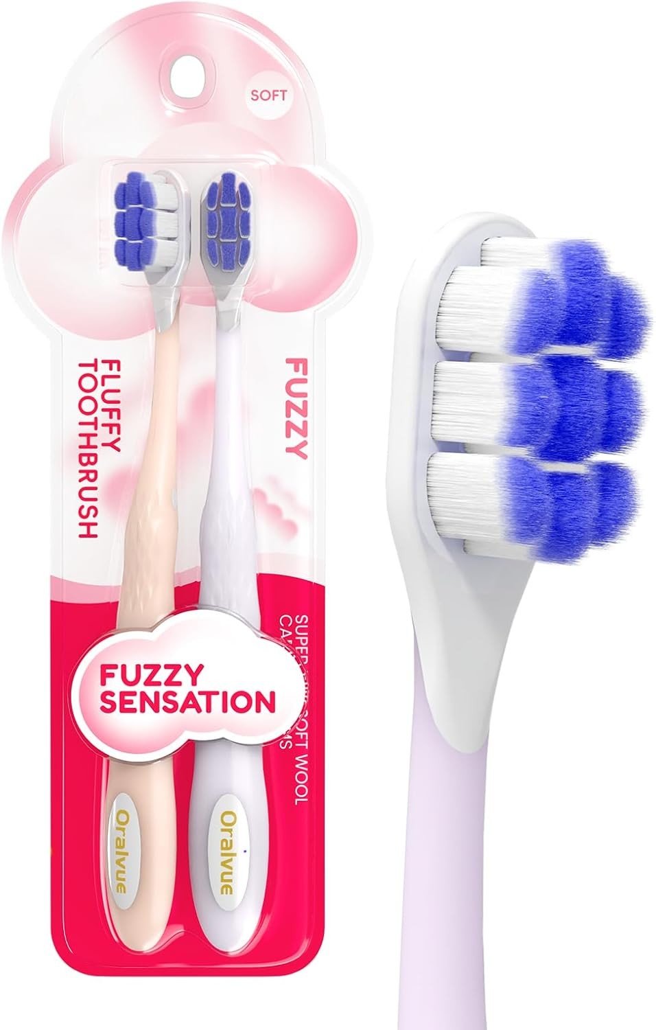 Extra Soft Toothbrushes for Adults,Ultra Soft Bristle Clean，Sensitive Gum gallery