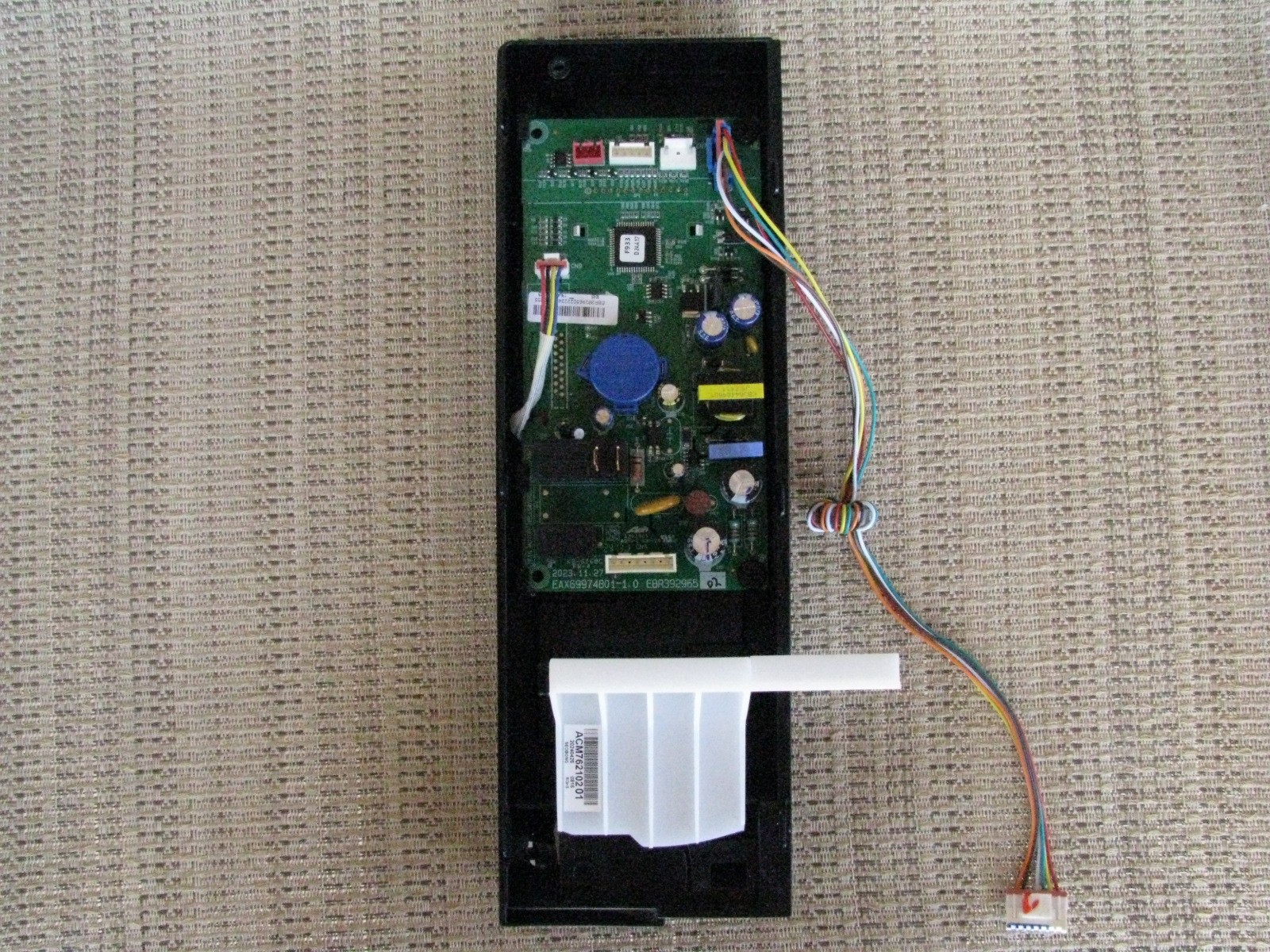 LG MSER1590 Microwave Control Panel and Board, Great Condition! gallery