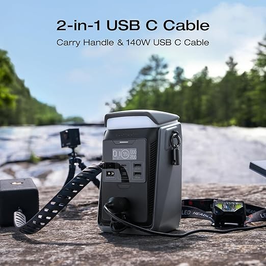 EcoFlow TRAIL Plus 300 DC Portable Power Station 288Wh 140W USB-C Camping Travel gallery