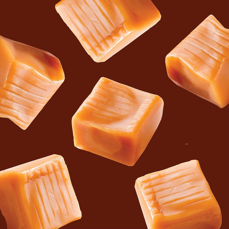 Caramel Cubes Candy - 2 Pound Bag - 150 Pieces Count - Individually Wrapped Cara gallery