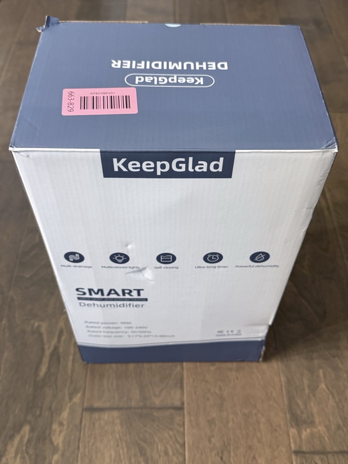 KeepGlad Dehumidifier 98oz LED Lighting 1000sqff gallery