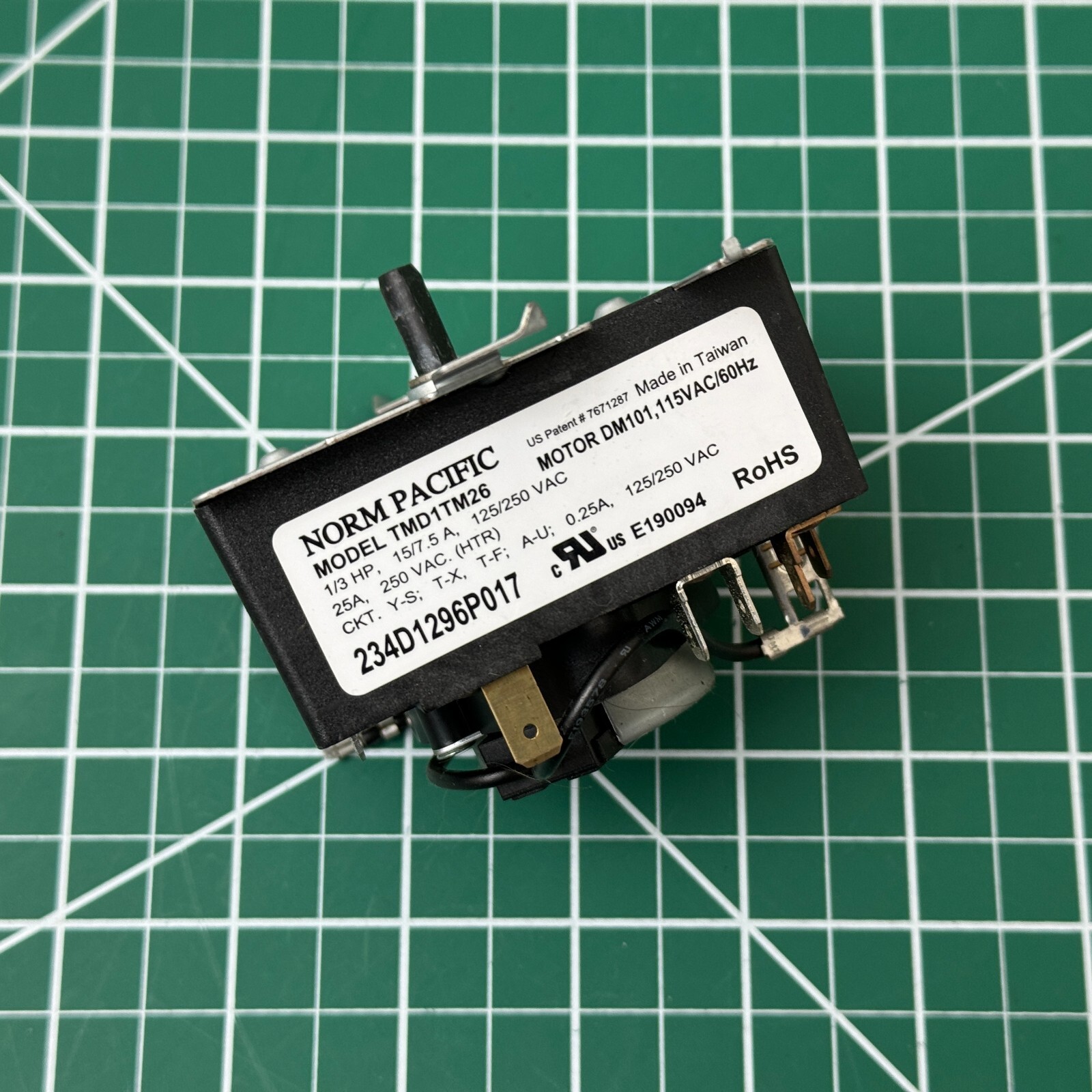 GE Dryer Timer | 234D1296P017 | WE04X22654 gallery