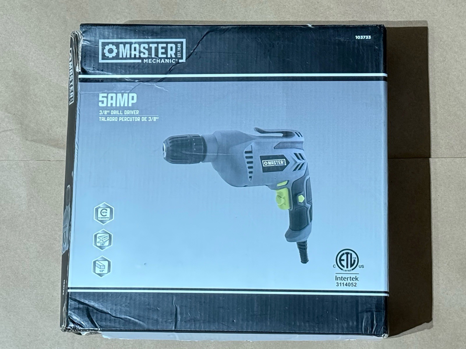 Master Mechanic Drill Driver Z1J-10 DB5207 Corded Electric Power Tool gallery