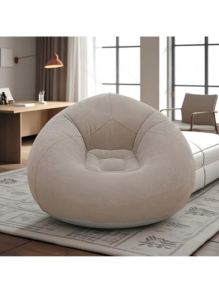 Inflatable Lazy Sofa Foldable Outdoor Lounge Chair Camping Patio