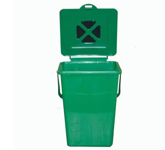 ECO 2.4 Gal. Kitchen Compost Collector Organic Waste Recycling Container Bin New gallery