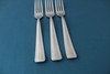Oneida FLOURISH Dinner Forks (Set of 3) 18/10 Rope China LIGHT USE 8 1/8" gallery